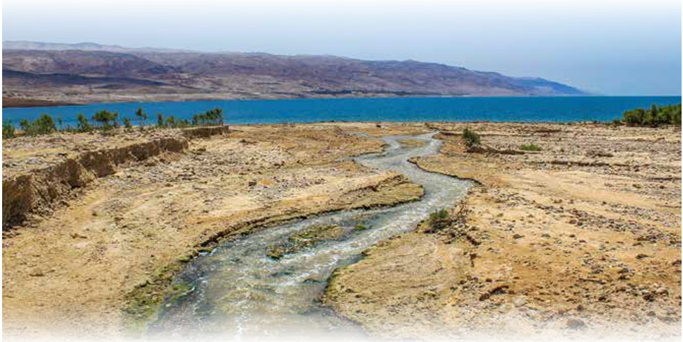 مصب نهر الأردن في البحر الميت
